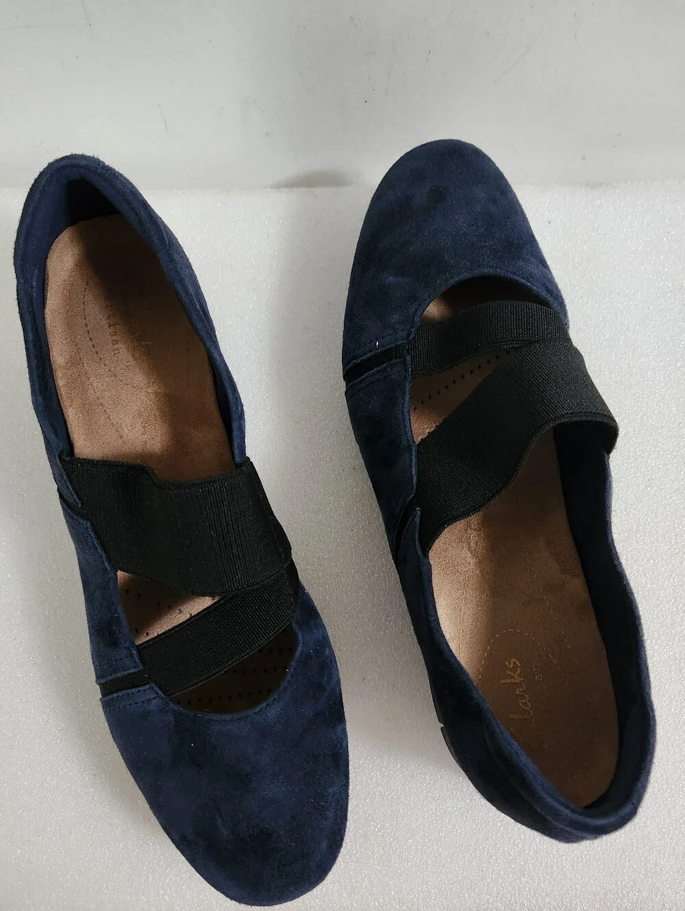 CLARK'S ARTISAN DAELYN VILLA WOMEN'S SHOES COLOR DARK NAVY SIZE US 10 M